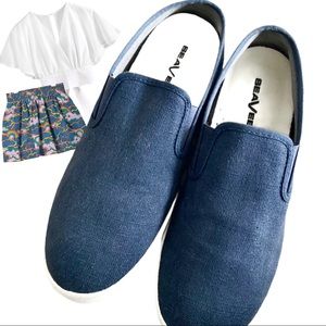 SeaVees Baha Surf Slip-On Skater Sneaker Size 8.5